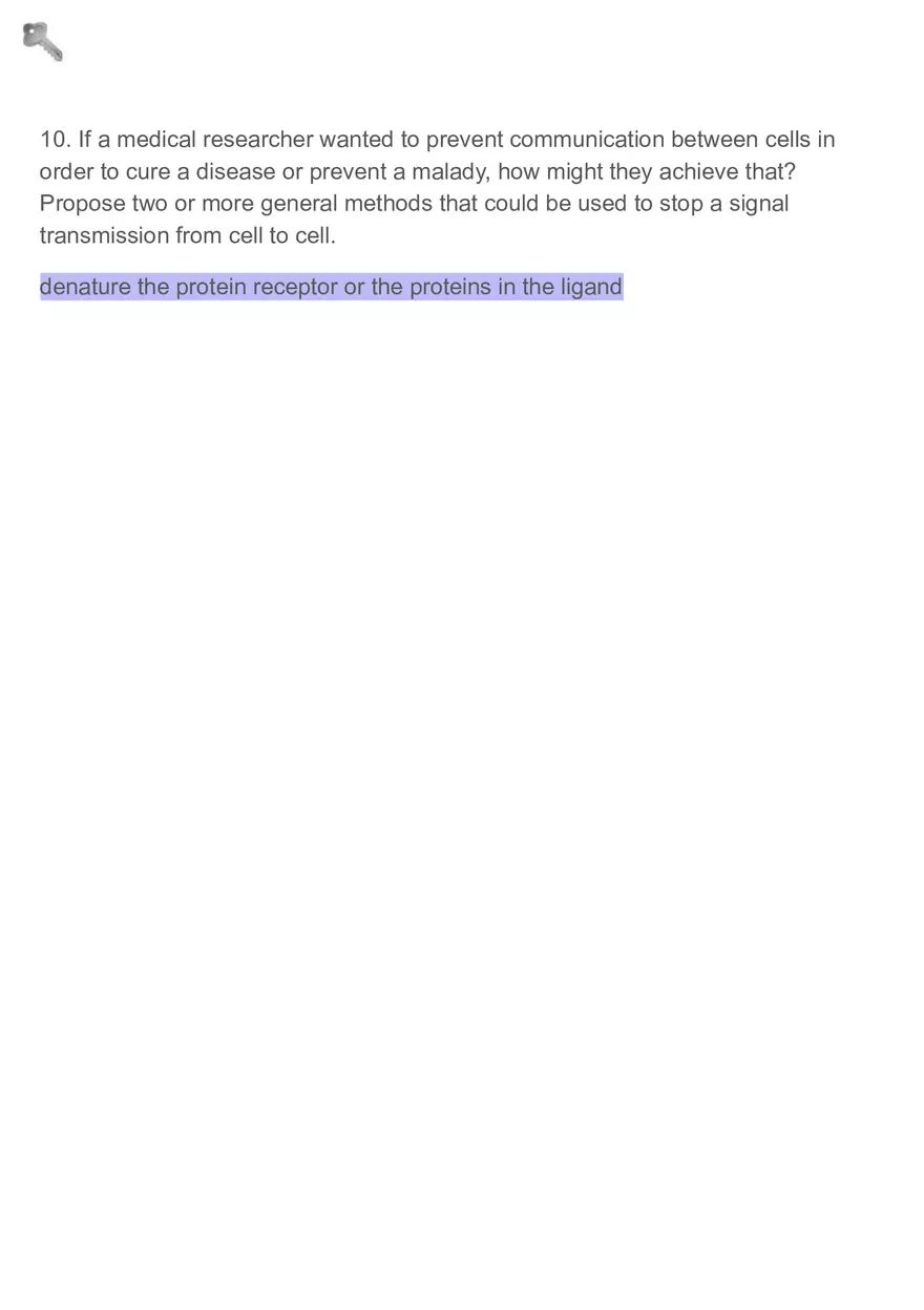 How Can Cells Send Signals to Each Qther - Page 10