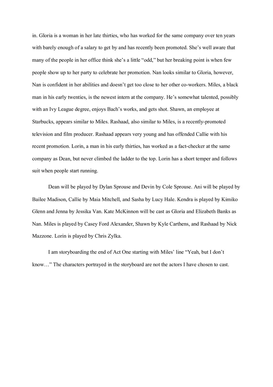 Gloria Film Analysis - Page 3