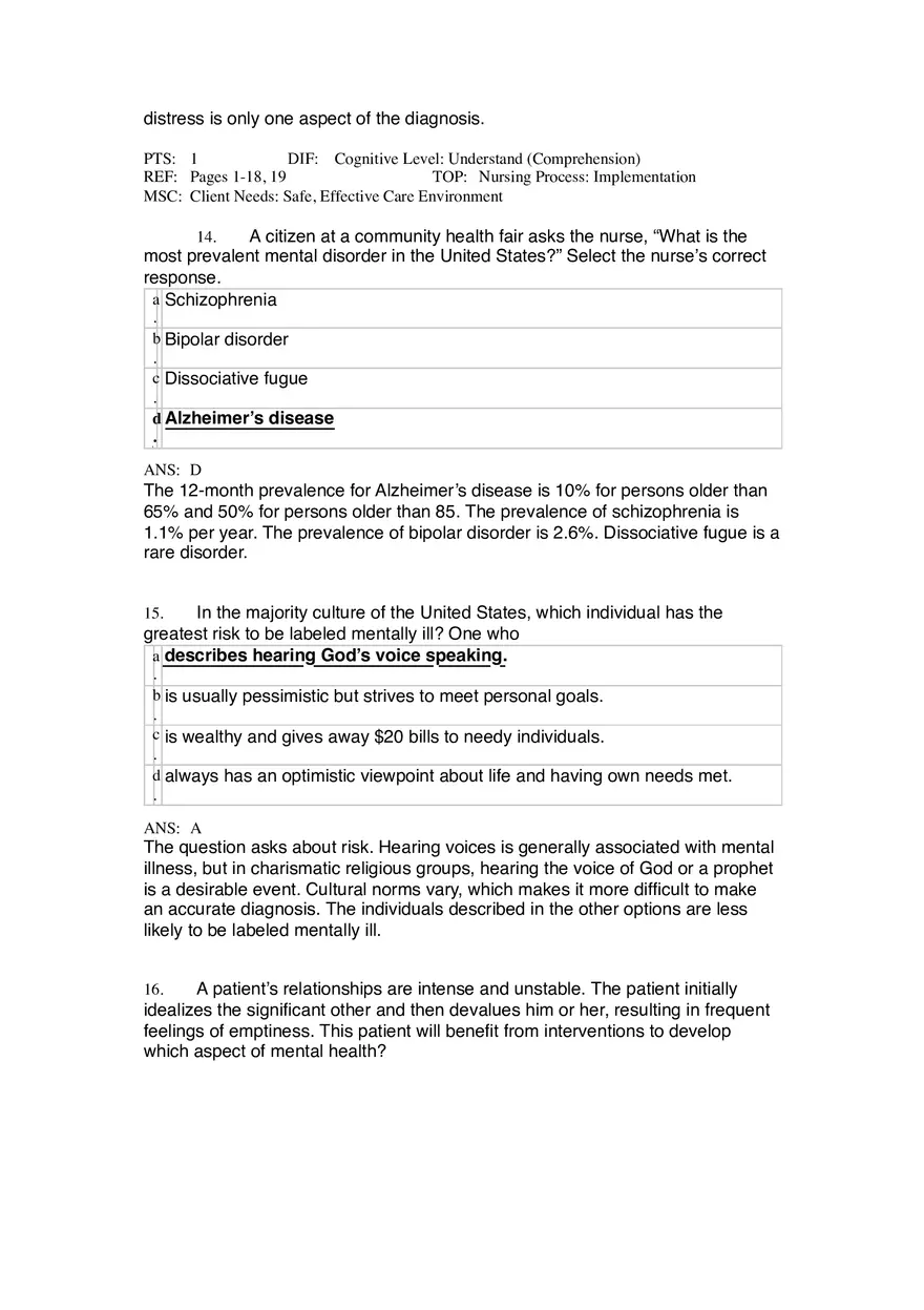 Chapter 01 Mental Health and Mental Illness - Page 7