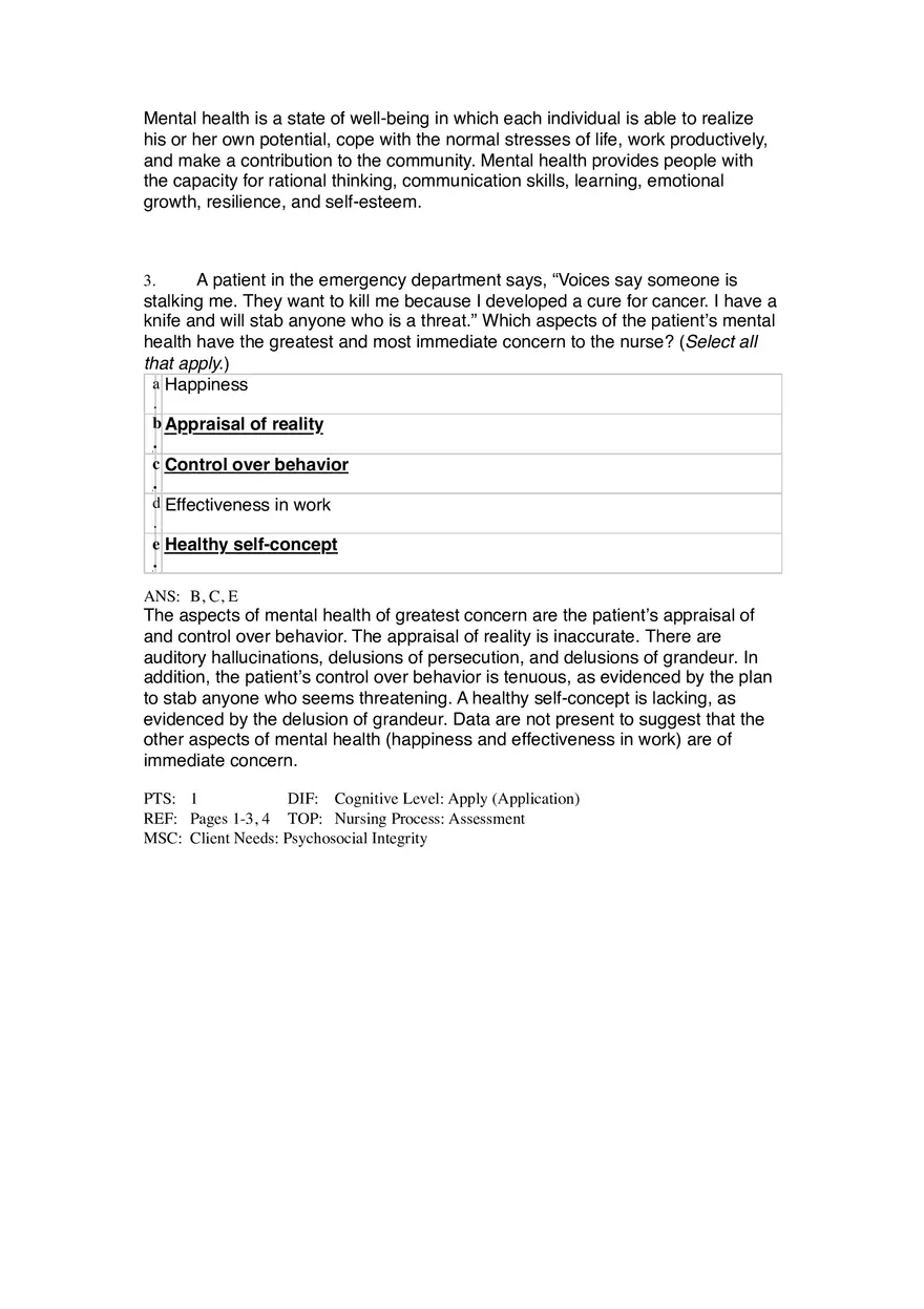 Chapter 01 Mental Health and Mental Illness - Page 3