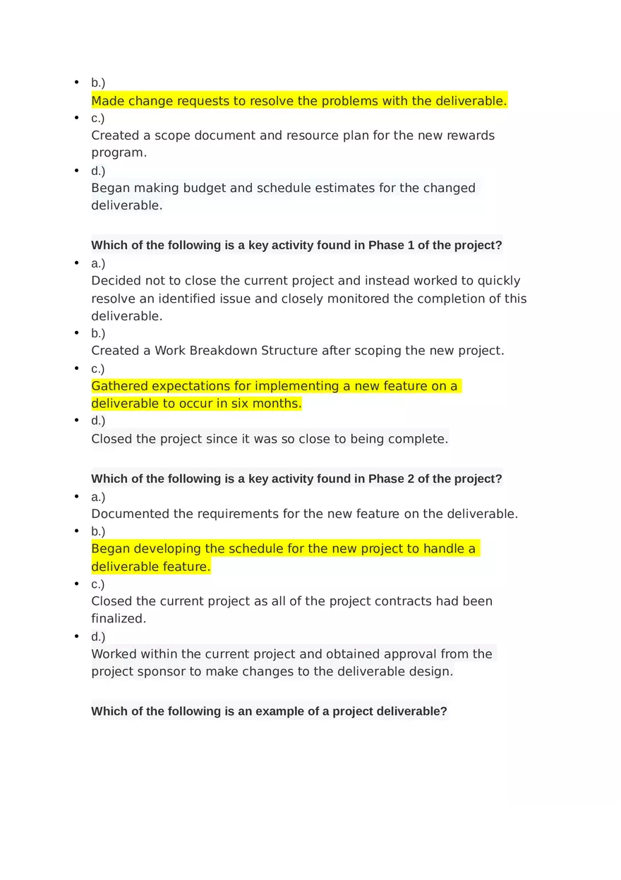 Project Management Unit 4 Challenges 1 & 2 - Page 8