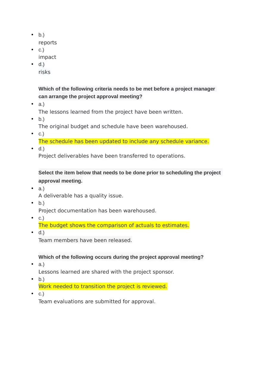 Project Management Unit 4 Challenges 1 & 2 - Page 16