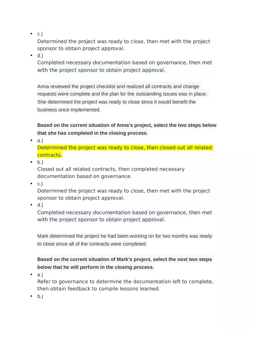Project Management Unit 4 Challenges 1 & 2 - Page 2