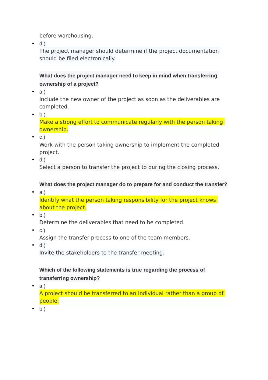 Project Management Unit 4 Challenges 1 & 2 - Page 3