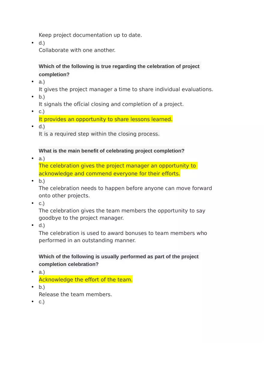Project Management Unit 4 Challenges 1 & 2 - Page 5