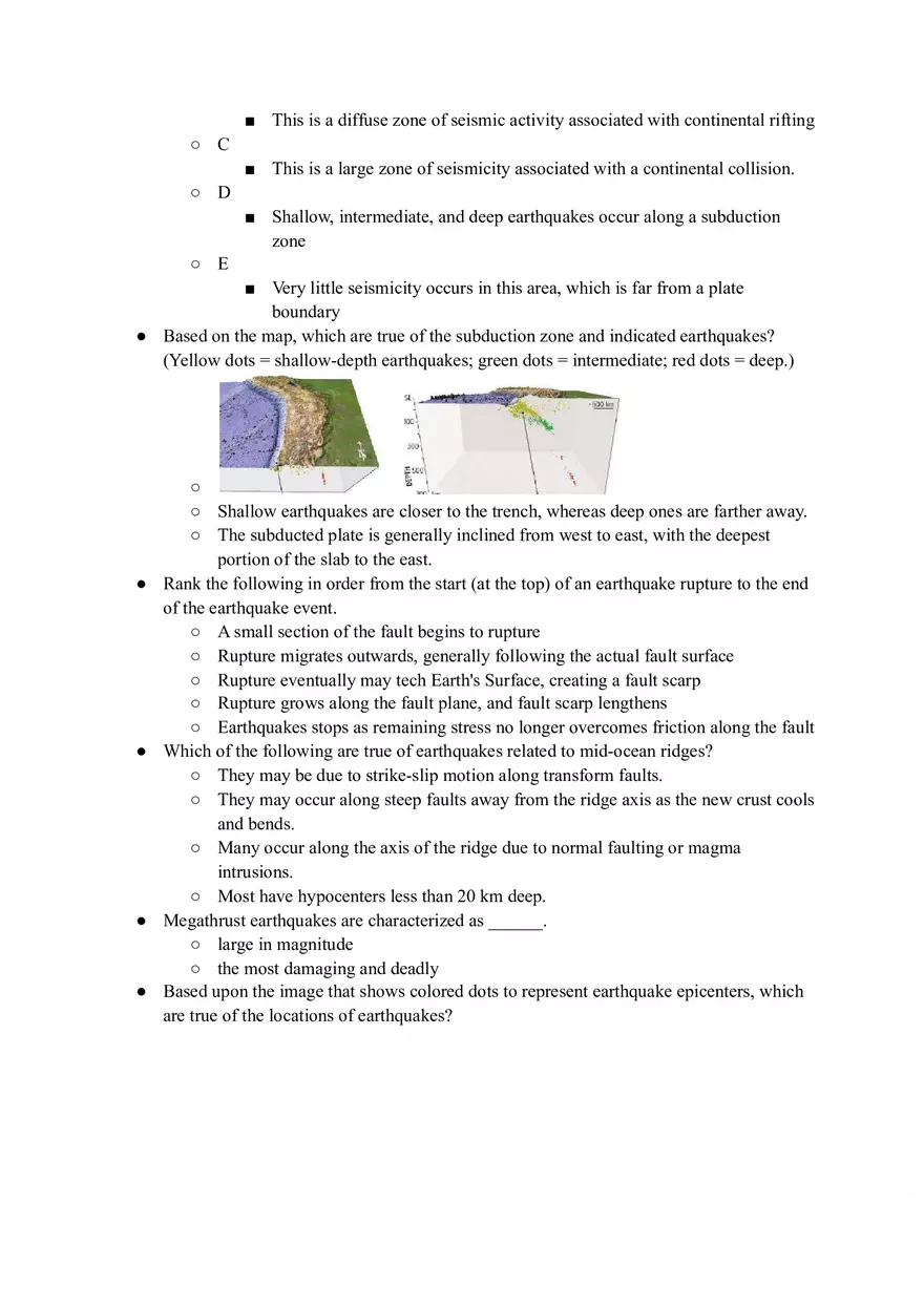 Geology Quiz Answers Chapter 12 - Page 3