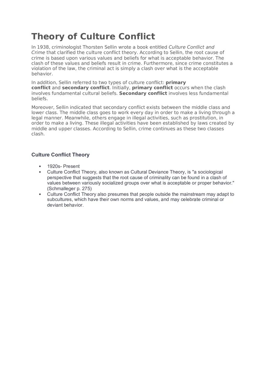 Cultural Deviance Theory - Page 4