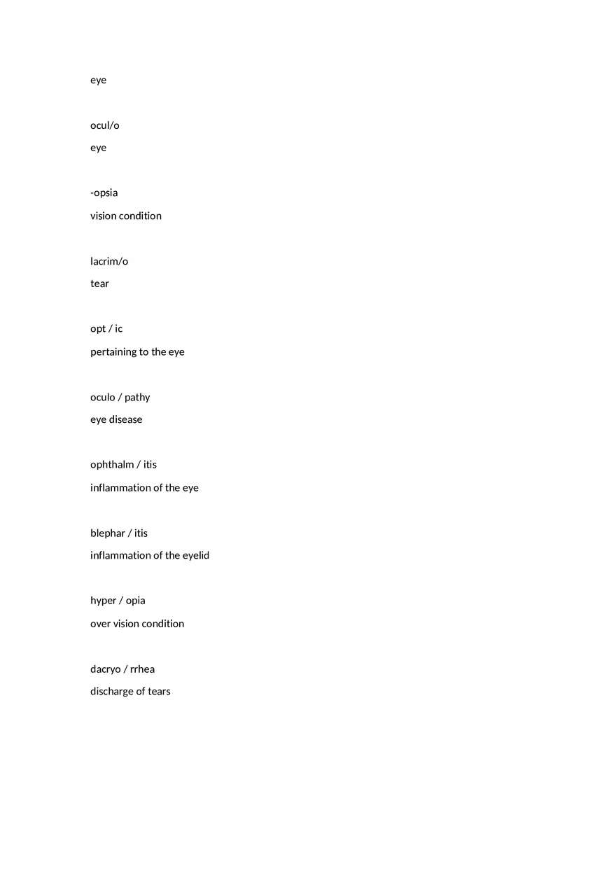 Med Term Answers Part 3 - Page 8