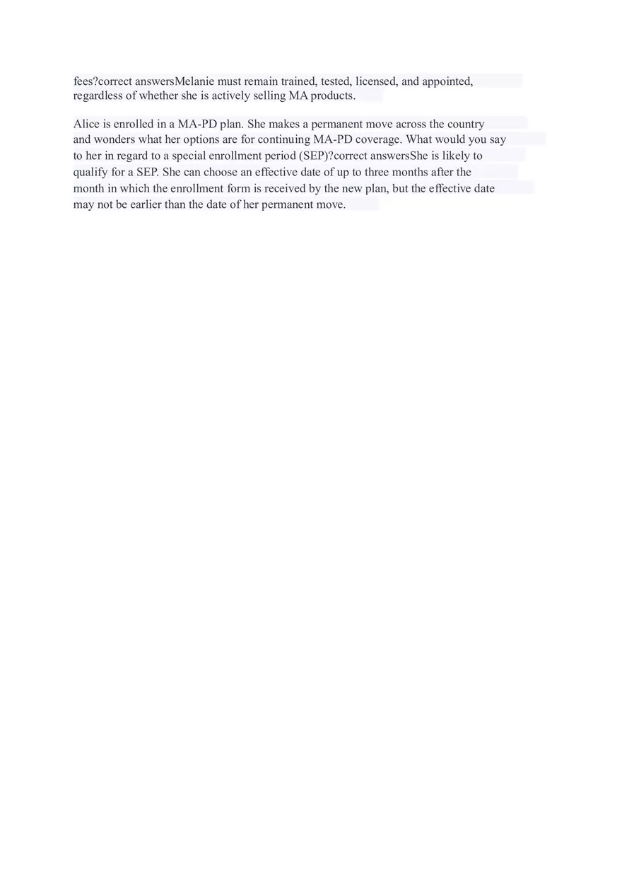 AHIP Final Exam Answers Part 3 - Page 5