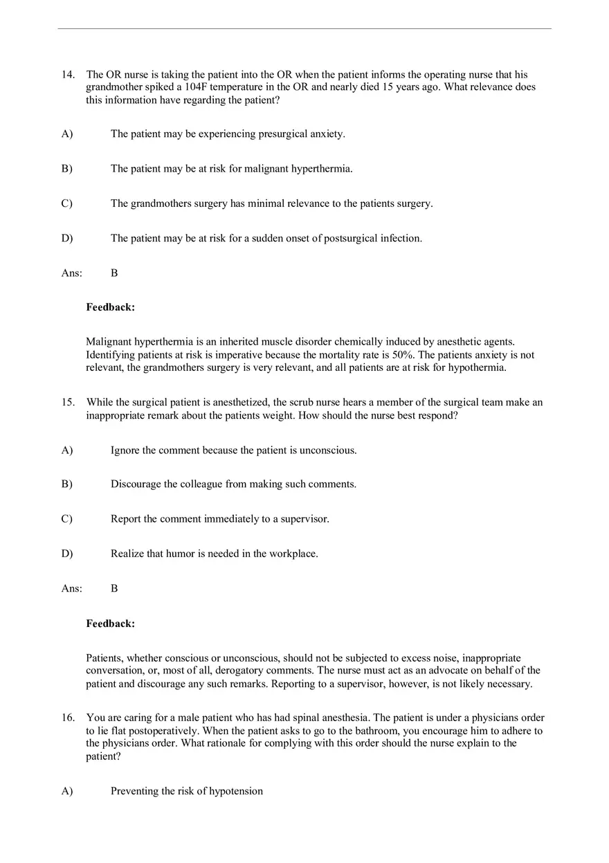 Chapter 18 Intraoperative Nursing Management Part 1 - Page 7