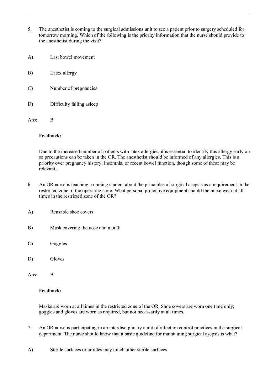 Chapter 18 Intraoperative Nursing Management Part 1 - Page 3