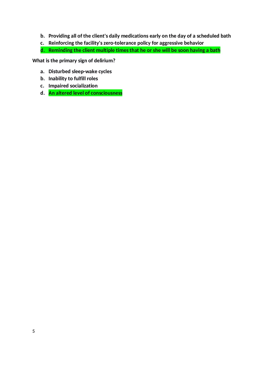 Chapter 24 Cognitive Disorders - Page 5