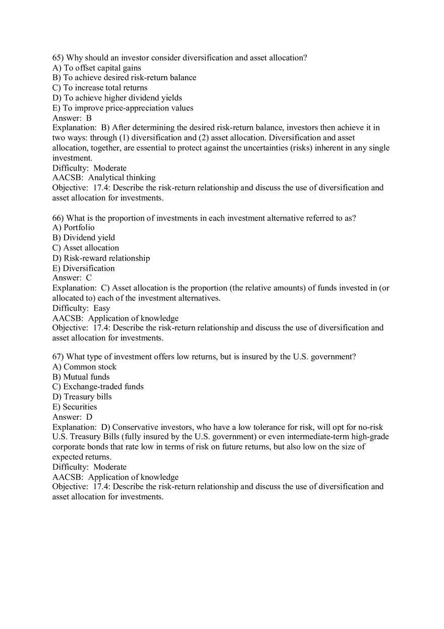Chapter 17 Managing Business Finance Part 3 - Page 1