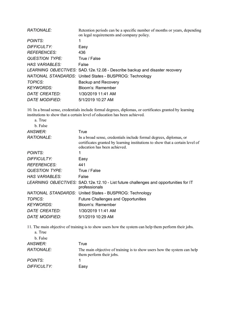 Chapter 12 Managing Systems Support and Security - Page 9