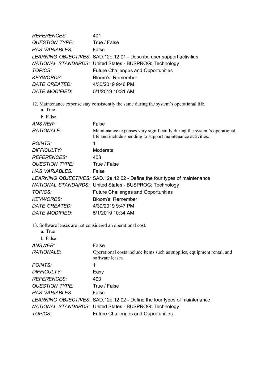 Chapter 12 Managing Systems Support and Security - Page 10