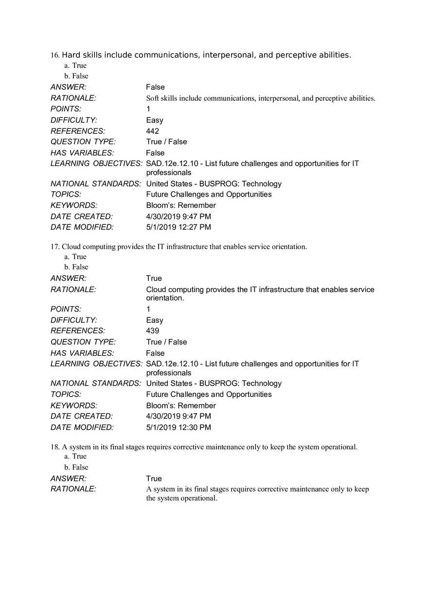 Chapter 12 Managing Systems Support and Security - Page 12