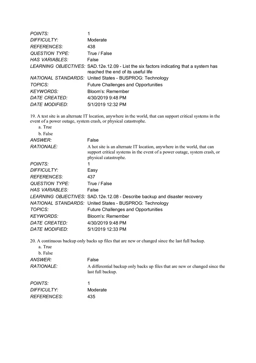 Chapter 12 Managing Systems Support and Security - Page 13