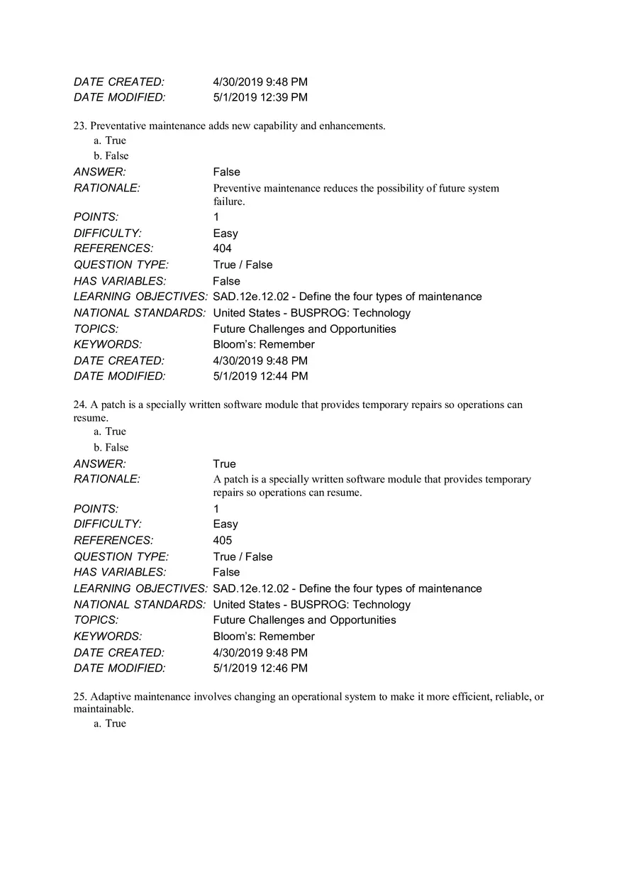 Chapter 12 Managing Systems Support and Security - Page 3