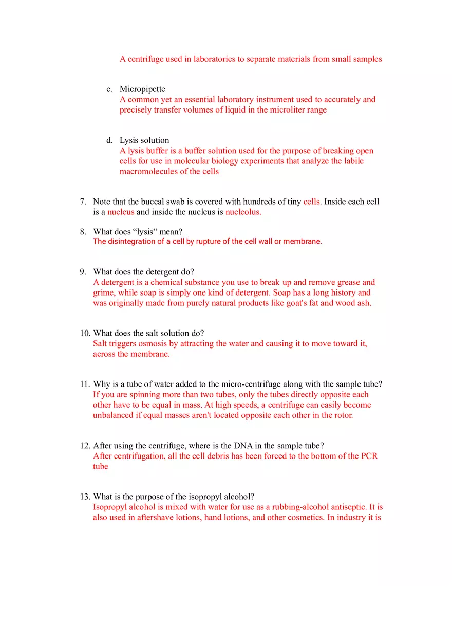 DNA Extraction Virtual Lab - Page 2