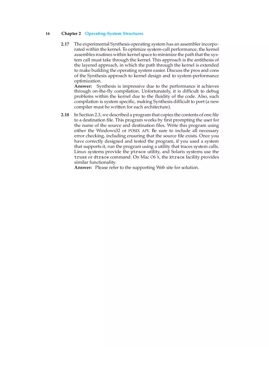 Chapter 2 Operating-System Structures - Page 6