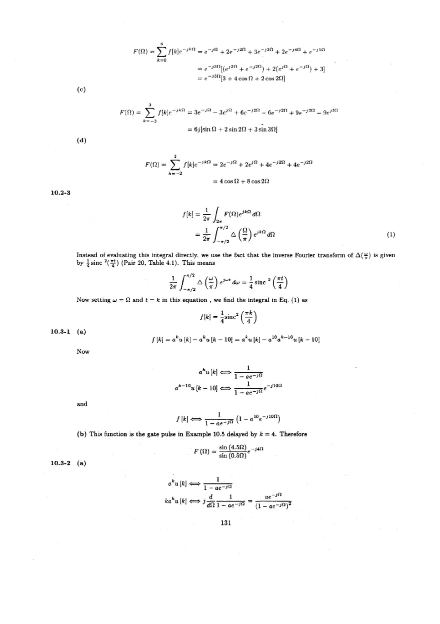 Signal Processing and Linear Systems Solution Ch.10 - Page 10