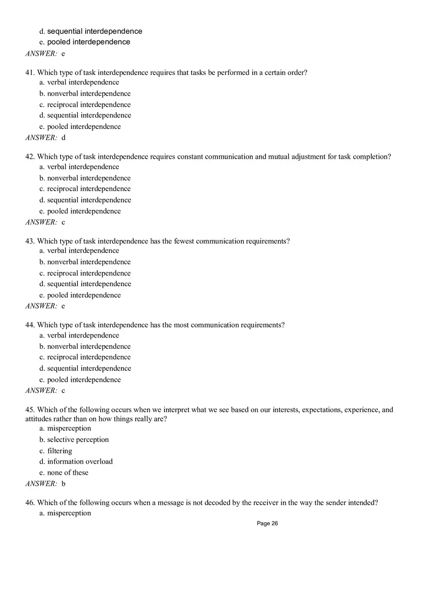 Management Chapter 9 Quiz Part 1 - Page 7