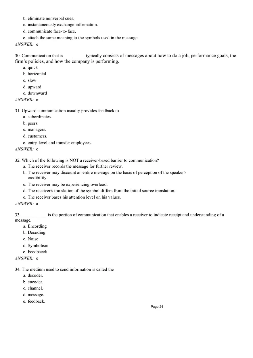 Management Chapter 9 Quiz Part 1 - Page 5
