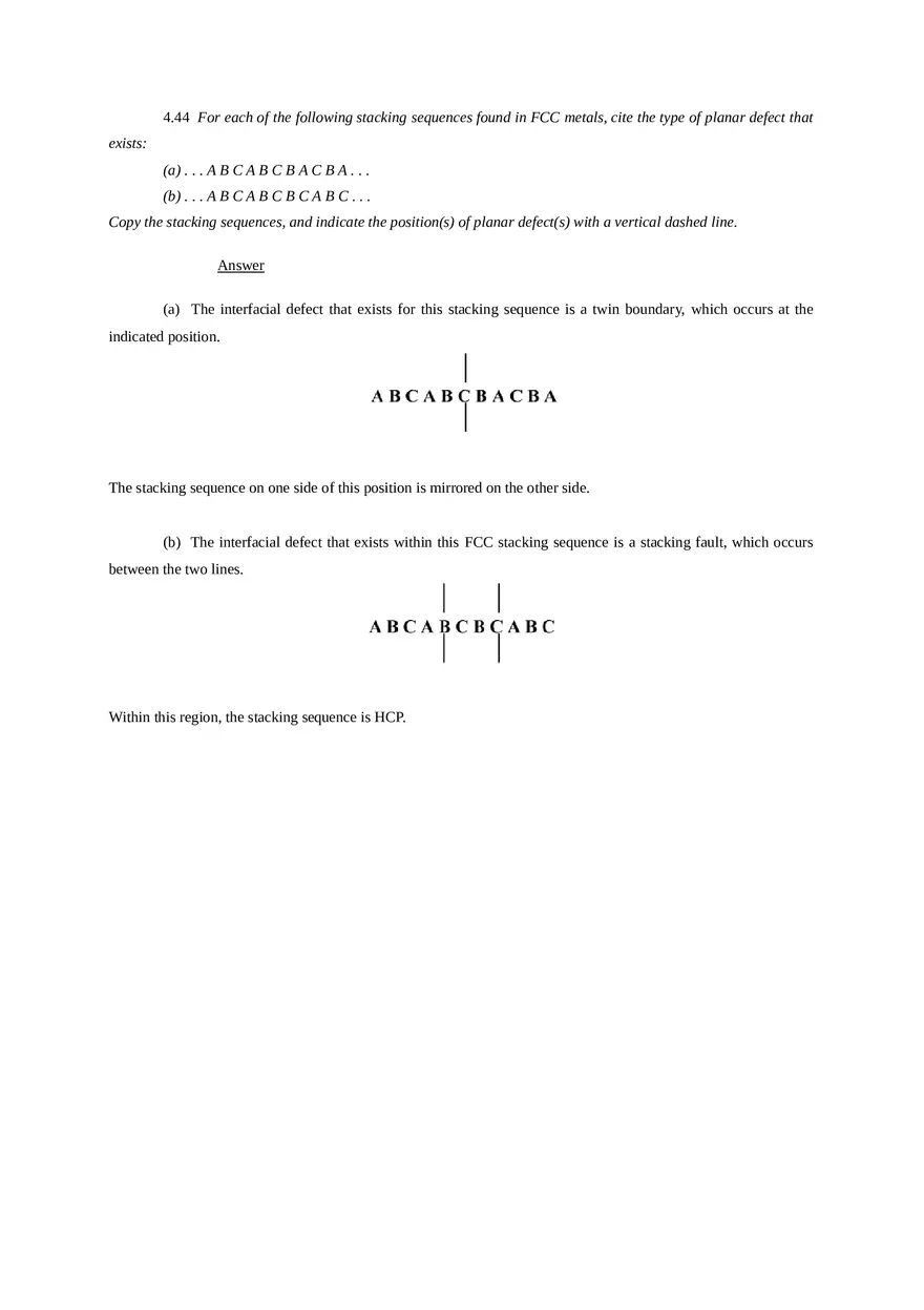 Imperfections in Solids Problem Solutions Part 7 - Page 8