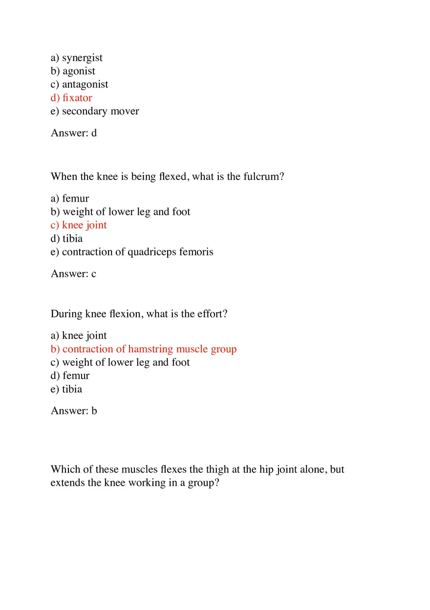 Most Muscles Cross at Least One - Page 3