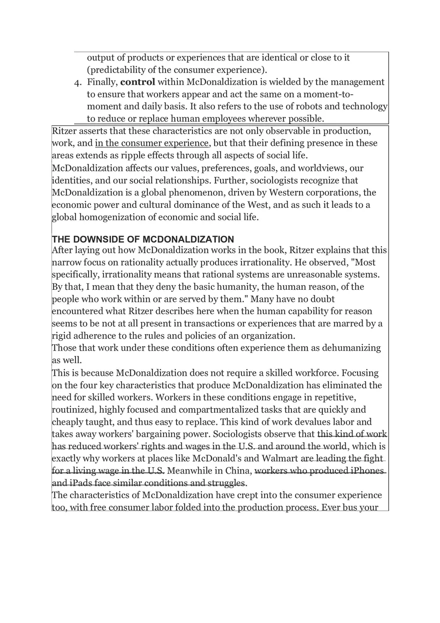 The Mcdonalidization of Society - Page 2