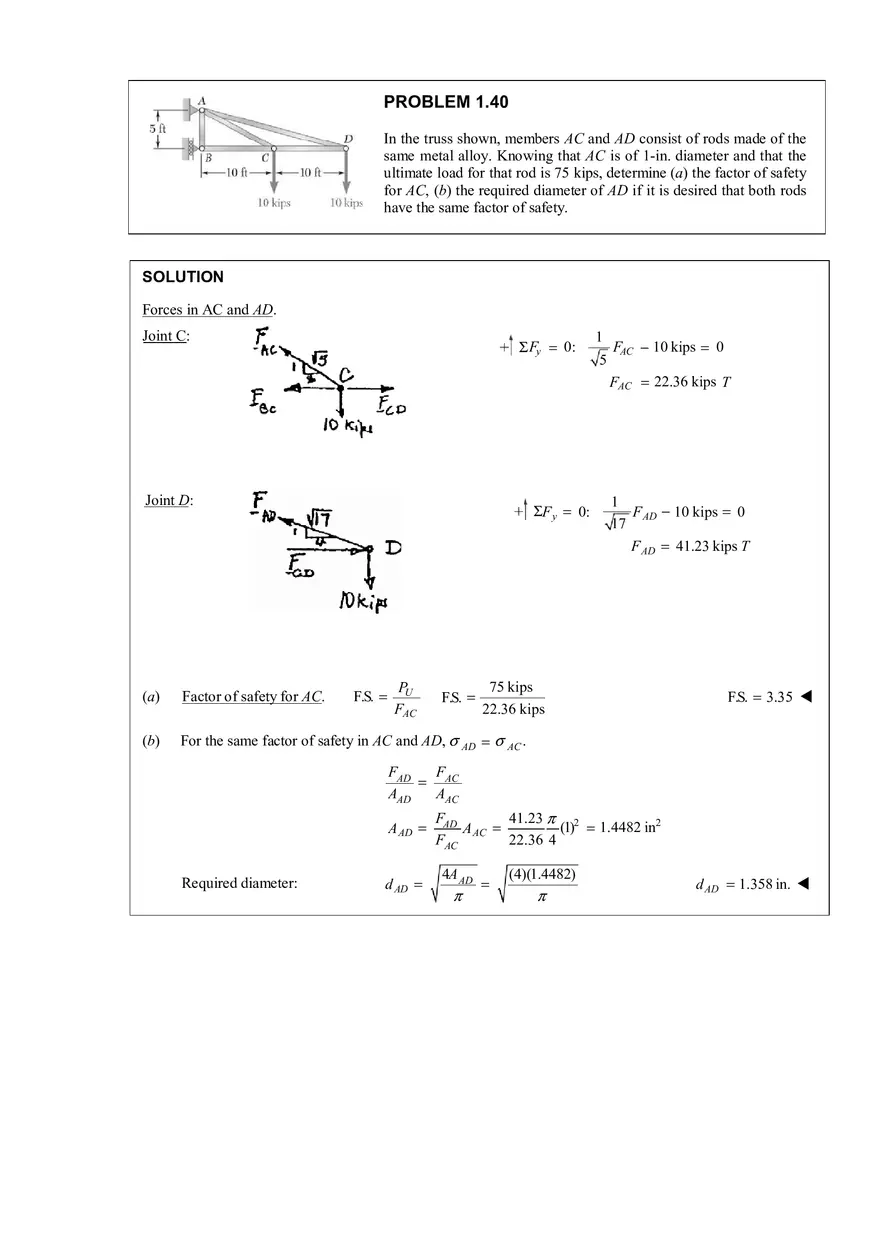 Ch.1 Problem 1.40 Solution - Page 1