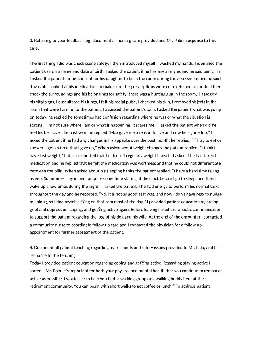George Palo Clinical Worksheet - Page 5
