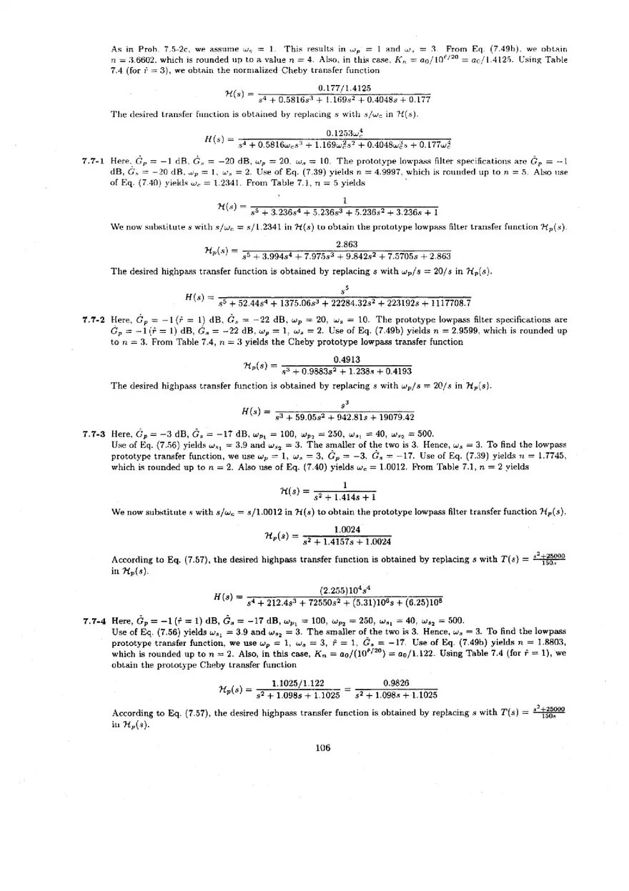 Signal Processing and Linear Systems Solution Ch.7 - Page 8