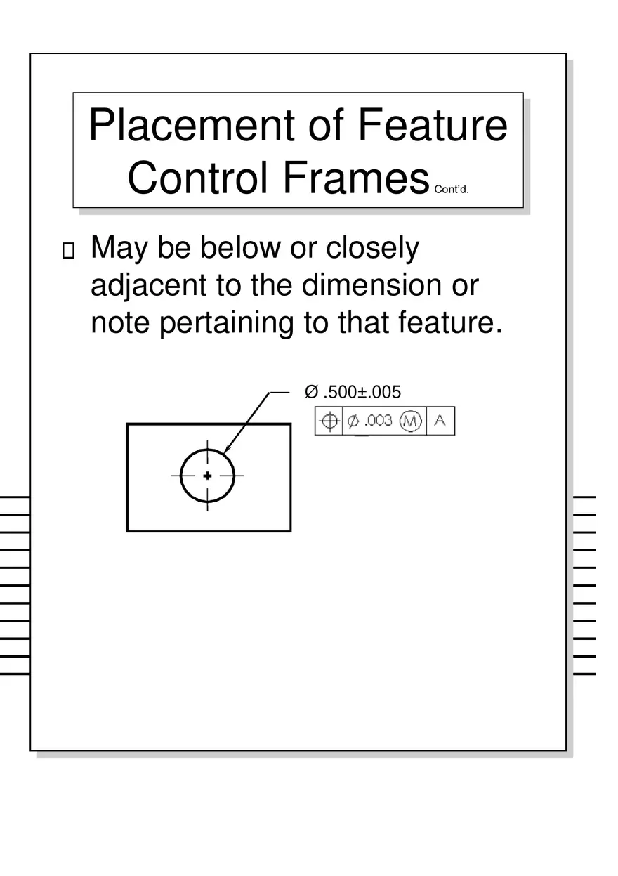 Geometric Dimensioning and Tolerancing - Page 19