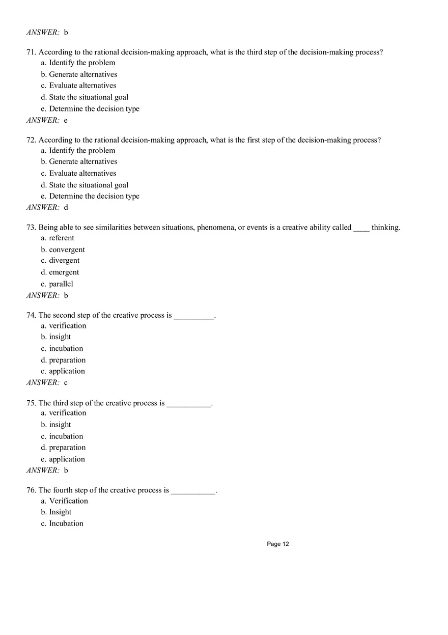 Management Chapter 8 Quiz Part 2 - Page 3