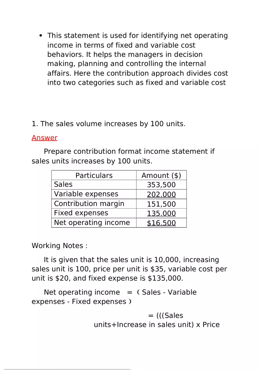 Margin Answer Key - Page 10
