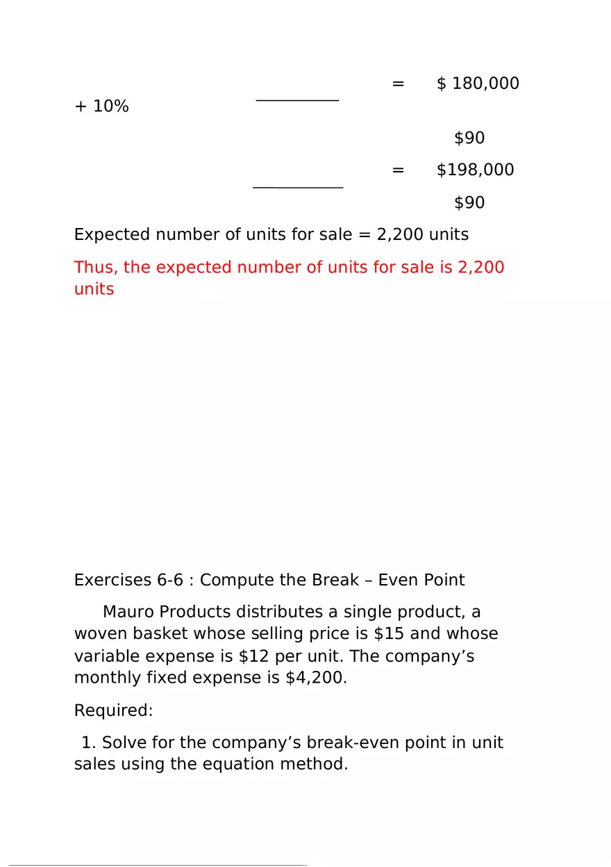 Margin Answer Key - Page 4