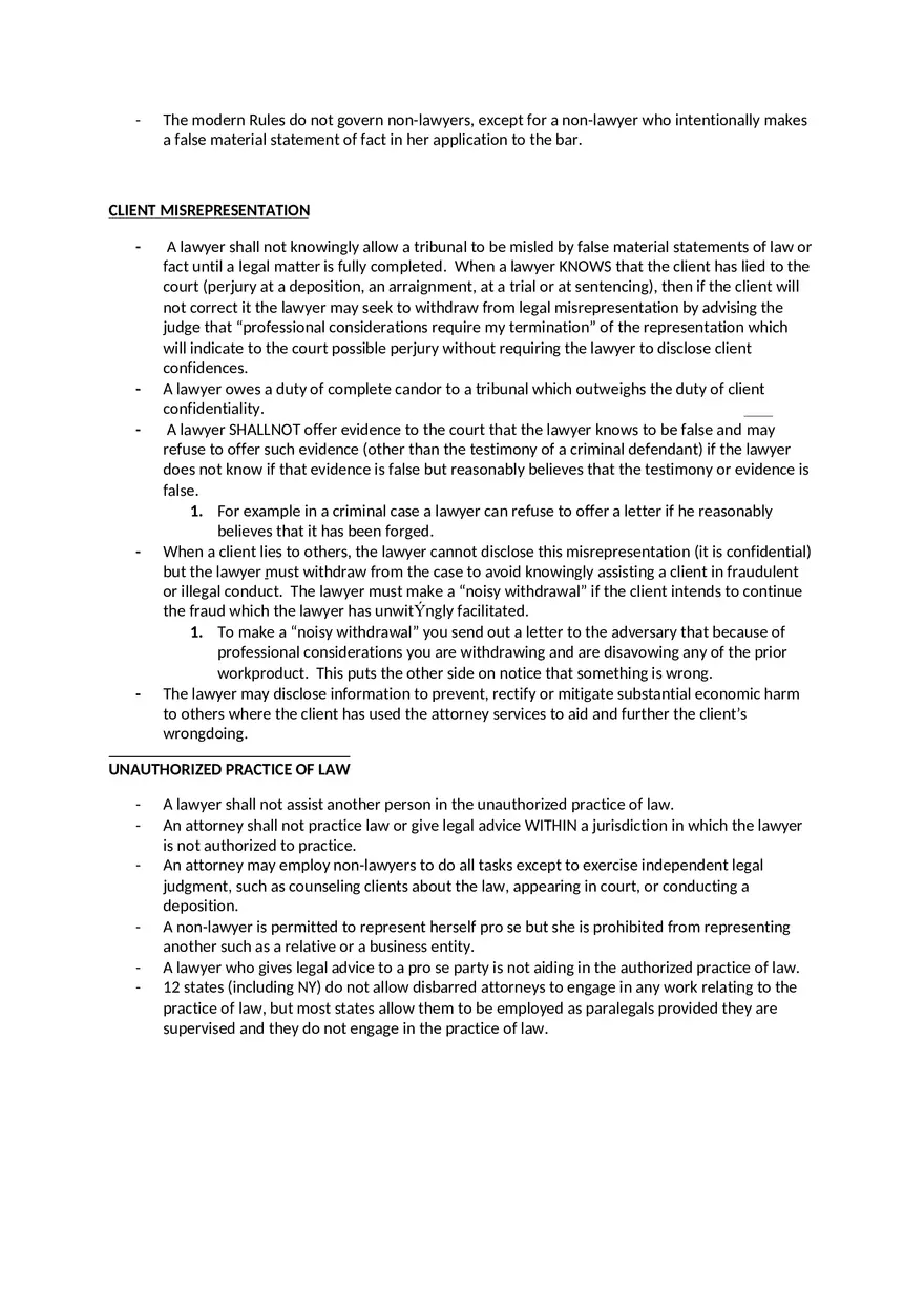 MPRE Lecture Outline - Page 18