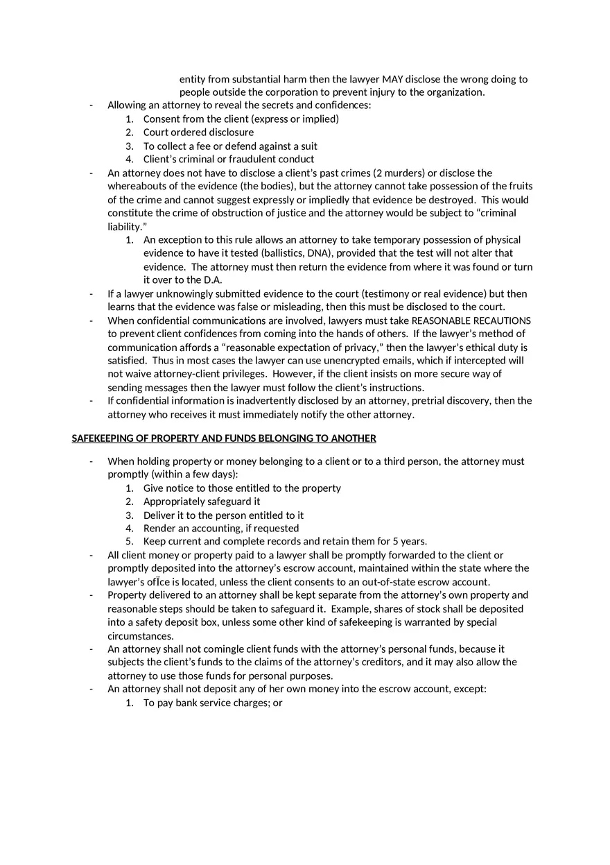 MPRE Lecture Outline - Page 4