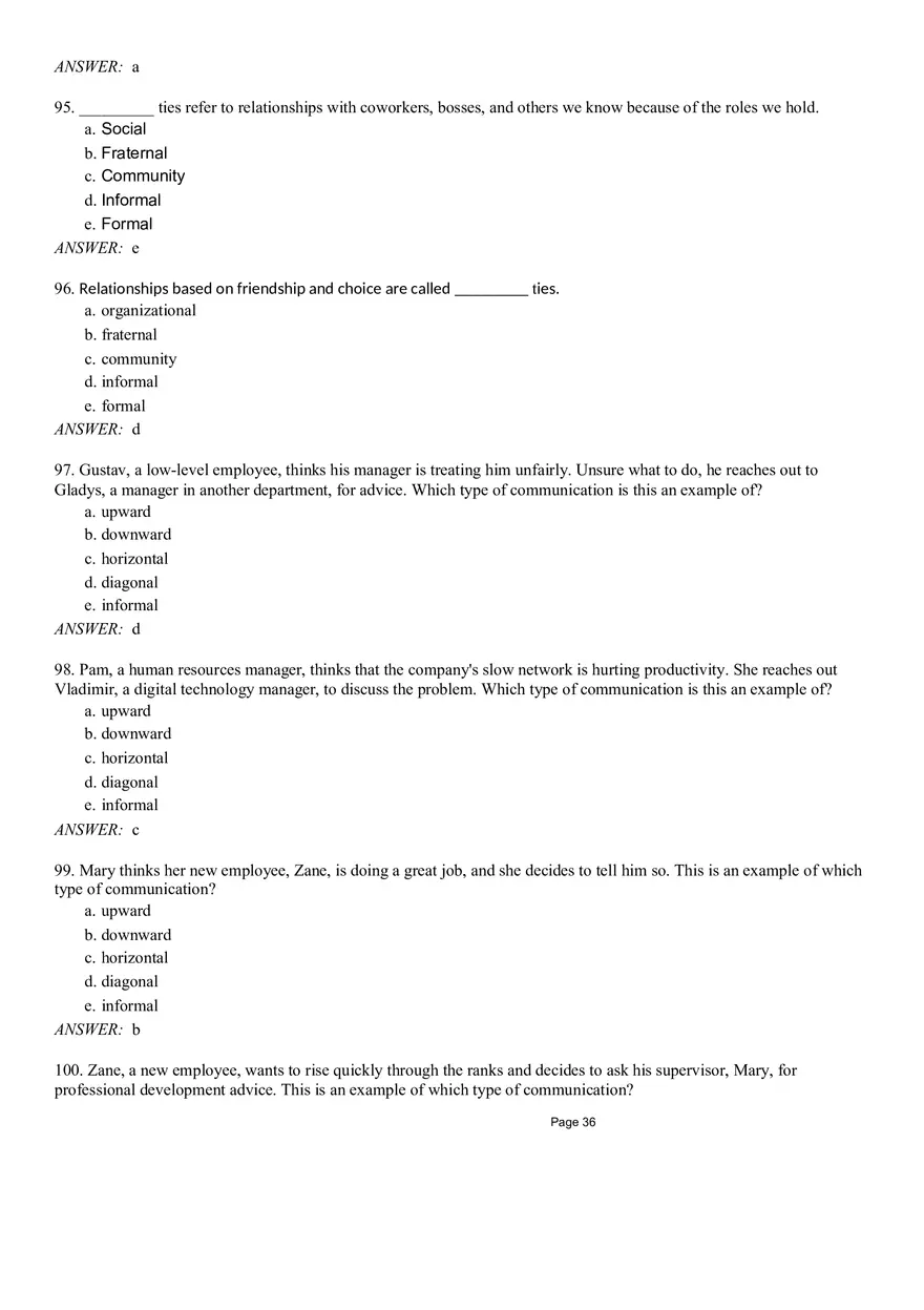 Management Chapter 9 Quiz Part 2 - Page 9