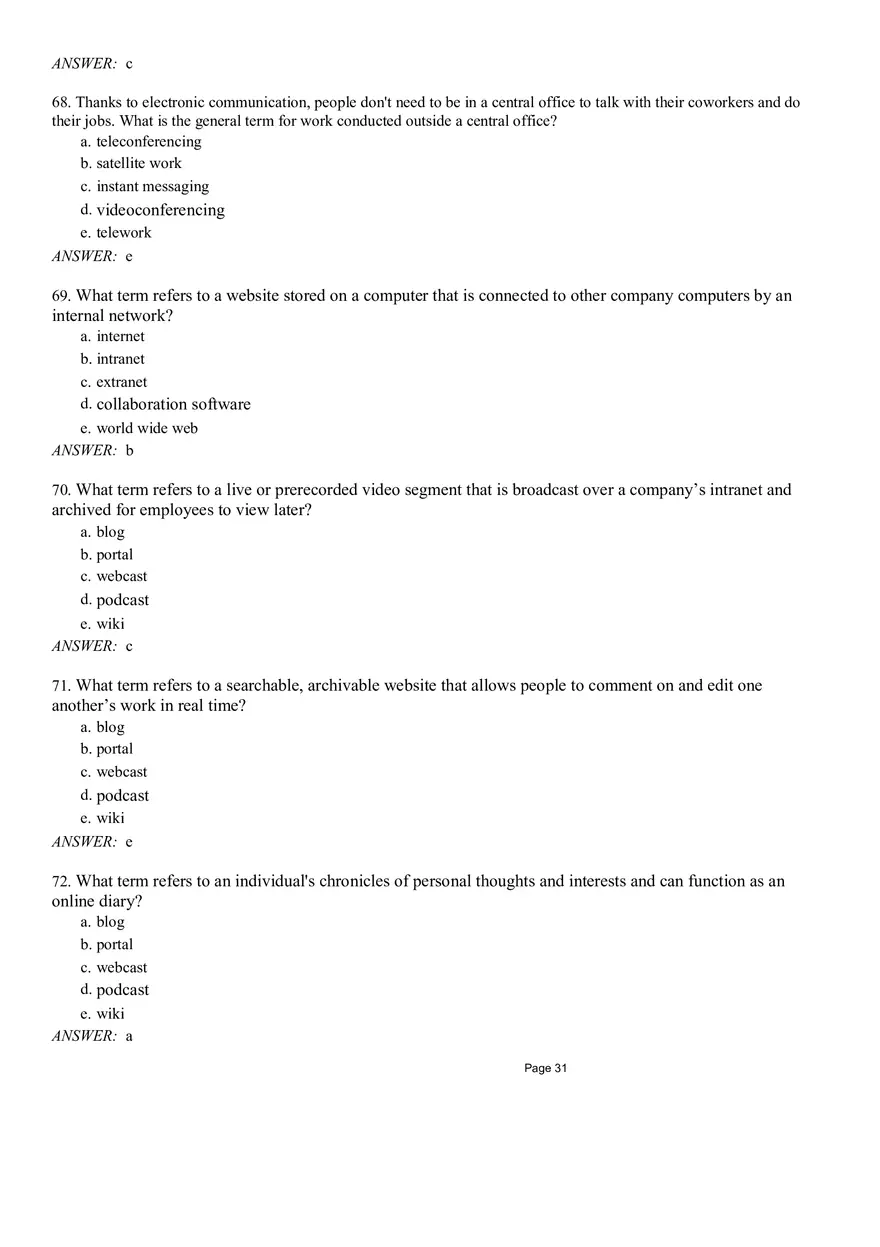 Management Chapter 9 Quiz Part 2 - Page 4