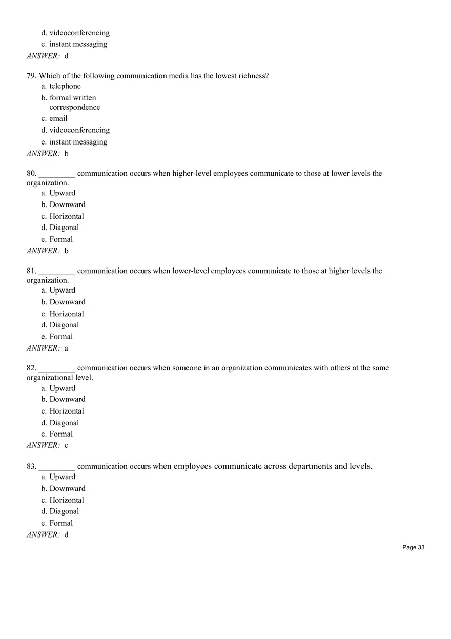 Management Chapter 9 Quiz Part 2 - Page 6