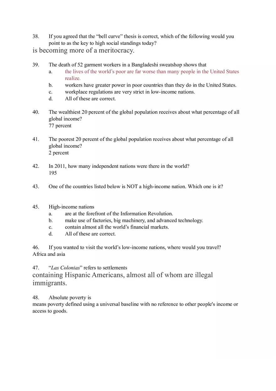 Study Guide for Exam # 3 - Page 9