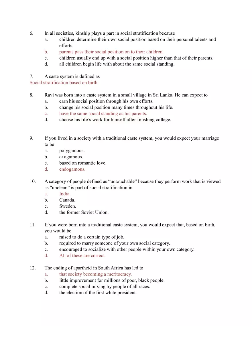 Study Guide for Exam # 3 - Page 2