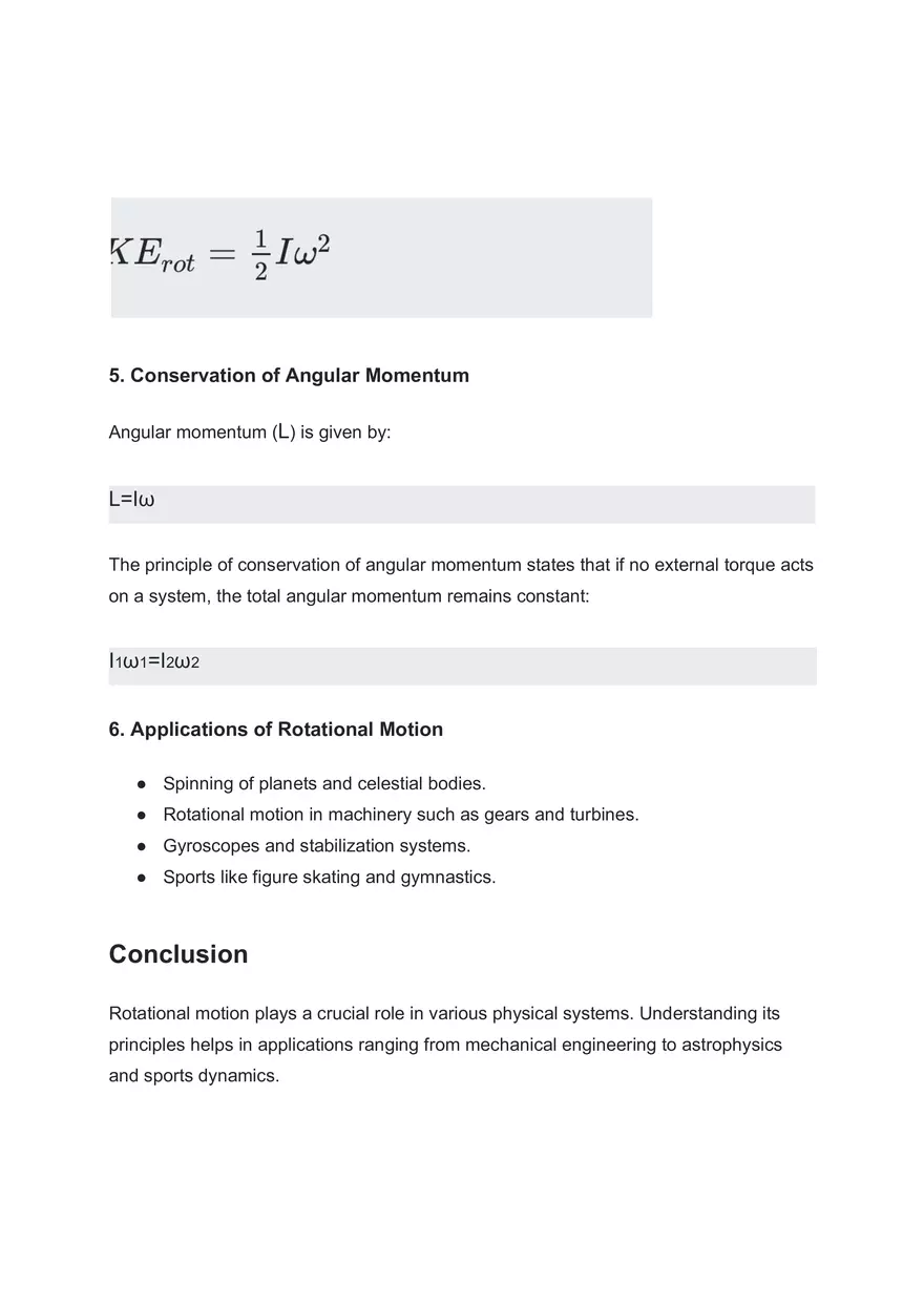 Rotational Motion - Page 3