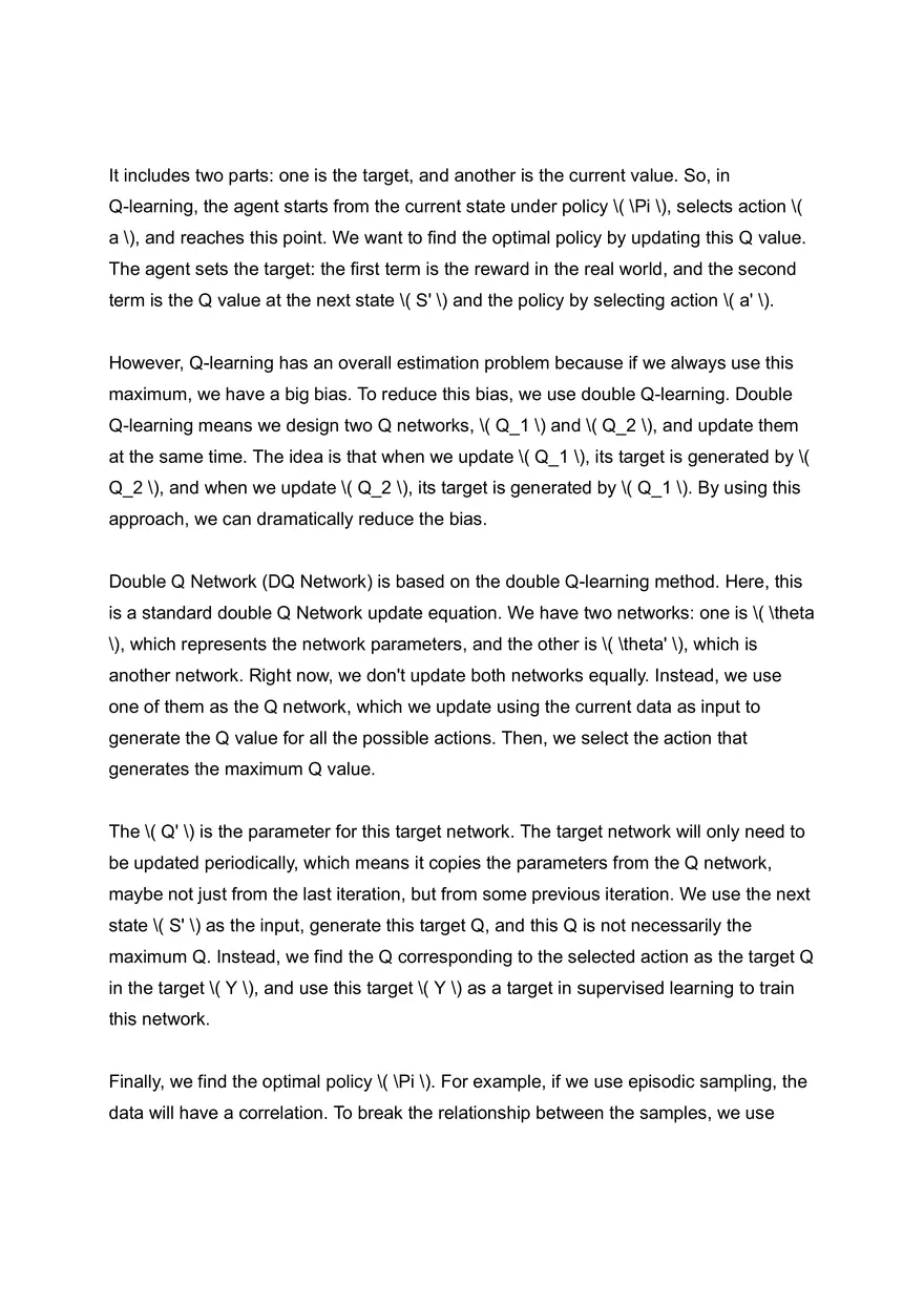 Double Deep Q-Network - Page 3