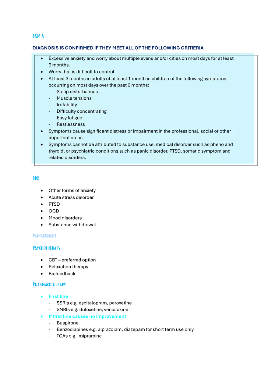 Anxiety Disorders - Page 2