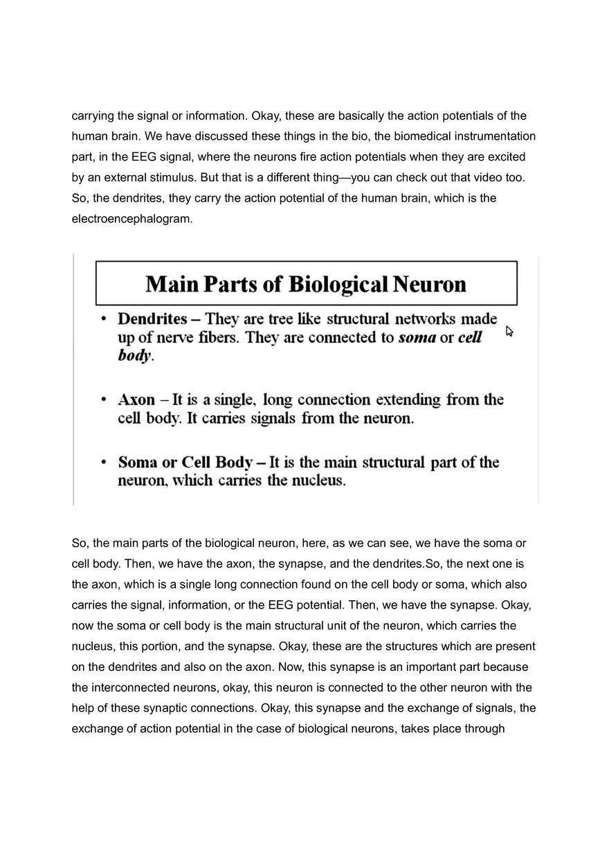 Biological and Artificial Neural Network - Page 3