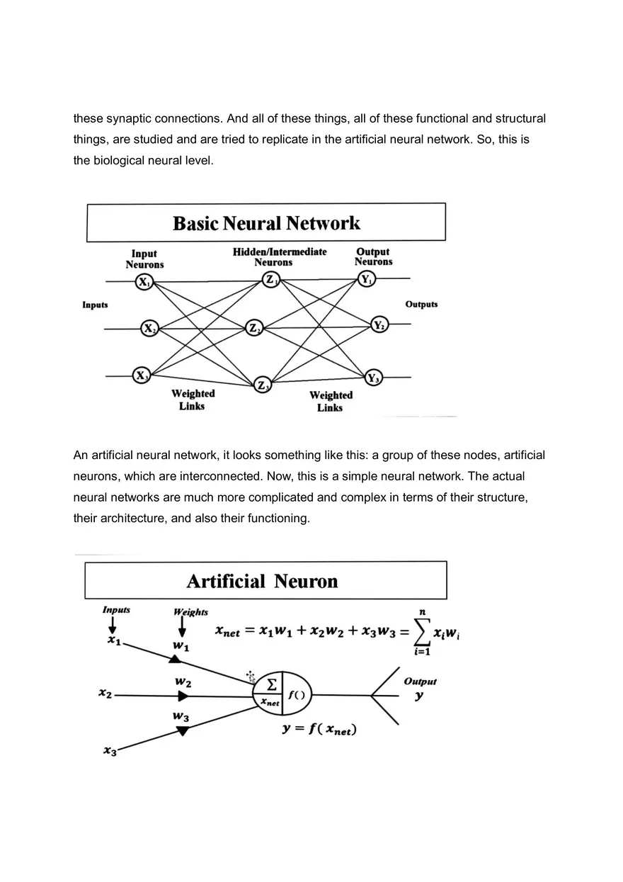 Biological and Artificial Neural Network - Page 4
