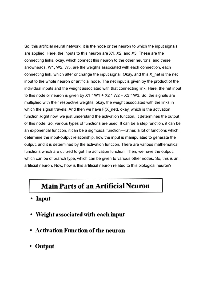 Biological and Artificial Neural Network - Page 5